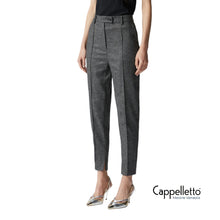 Carica l'immagine nel visualizzatore di Gallery, TRIDENTE Pantalone Punto Stoffa Grigio Corvo