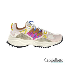 Carica l'immagine nel visualizzatore di Gallery, YAMABUSHI Sneaker Donna Suede/Nylon Ripstop Cipria