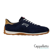 Carica l'immagine nel visualizzatore di Gallery, DRIFT WALK Sneaker Uomo in Camoscio Blu e Pelle