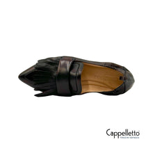 Carica l'immagine nel visualizzatore di Gallery, GRACE Mocassino Asport Bordeaux con Frangia