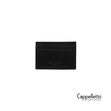 Carica l'immagine nel visualizzatore di Gallery, Portafoglio da Uomo in Nappa Nero 4981