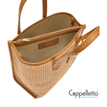 Carica l'immagine nel visualizzatore di Gallery, DIVIDE IT S Tote Naturale + Tabacco