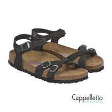 Carica l'immagine nel visualizzatore di Gallery, KUMBA Donna SFB Black Nubuck Leather