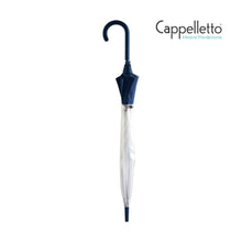 Carica l'immagine nel visualizzatore di Gallery, Transparent Moustache Bubble Umbrella Blu Navy