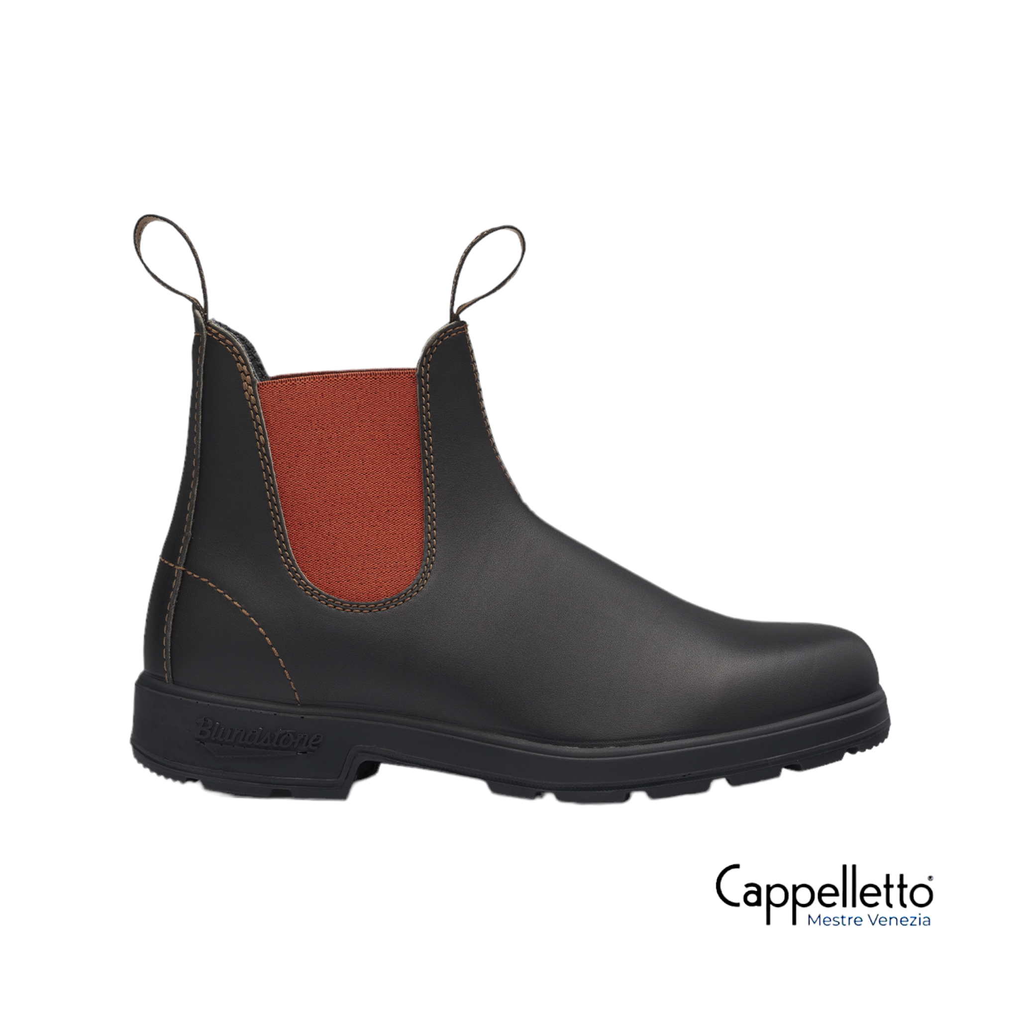 Blundstone Unisex BCCAL 0010 0500 Stivaletto Chelsea In Pelle Marrone – Tomaia In Vitello Anticato, Suola In Gomma - 3