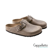 Carica l'immagine nel visualizzatore di Gallery, Boston Uomo Tobacco Oiled Leather