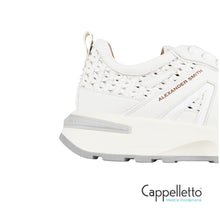 Carica l'immagine nel visualizzatore di Gallery, LIVERPOOL Donna in Pelle Bianca Intrecciata
