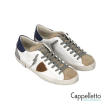 Carica l'immagine nel visualizzatore di Gallery, PRSX Uomo Vintage Mixage Blanc/Bleu WX57