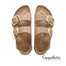 Carica l'immagine nel visualizzatore di Gallery, MILANO Donna Big Buckle Tobacco Brown