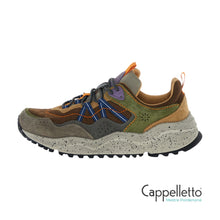 Carica l'immagine nel visualizzatore di Gallery, SANCHIA Sneakers Uomo in Suede/Tessuto - Marrone