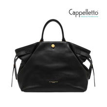 Carica l'immagine nel visualizzatore di Gallery, CLAUDETTE Borsa in pelle Nero