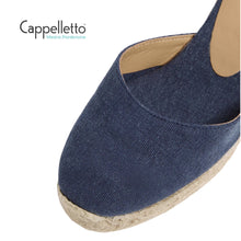 Carica l'immagine nel visualizzatore di Gallery, CARINA C/6 Espadrilla Azul Oxford