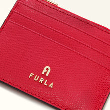 Carica l'immagine nel visualizzatore di Gallery, CAMELIA S Zipped Card Case Ruby