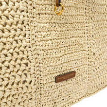 Carica l'immagine nel visualizzatore di Gallery, NEFELI Shopper in Paglia Crochet Corda