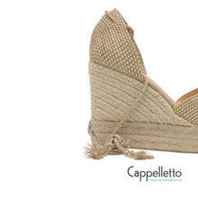 Carica l'immagine nel visualizzatore di Gallery, CORA 256 Espadrilla Lacci Oro