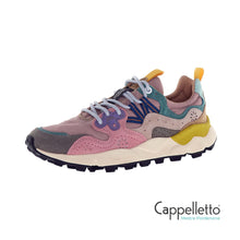 Carica l'immagine nel visualizzatore di Gallery, YAMANO 3 Sneaker Donna Suede/Nylon Grey-Cipria