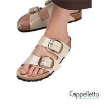 Carica l'immagine nel visualizzatore di Gallery, ARIZONA Donna Big Buckle Shine Oyster