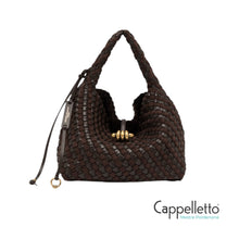 Carica l'immagine nel visualizzatore di Gallery, AURELIE Borsa in Pelle Espresso