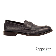 Carica l'immagine nel visualizzatore di Gallery, Mocassino Uomo in Cervo Blu Navy AD1