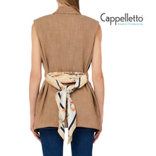 Carica l'immagine nel visualizzatore di Gallery, Gilet con foulard WA6165