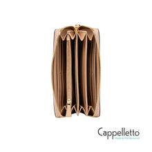 Carica l'immagine nel visualizzatore di Gallery, WALLETS Portafoglio 5042 Pelle Cream