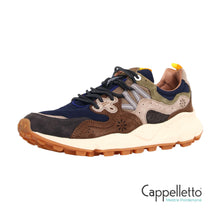 Carica l'immagine nel visualizzatore di Gallery, YAMANO 3 Sneaker Uomo Suede/Nylon Dark Grey-Brown