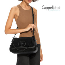 Carica l'immagine nel visualizzatore di Gallery, CHELSEA LG Soft Saddle DR Black Leather/Suede