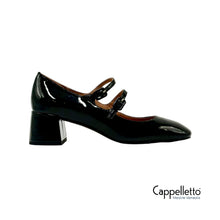 Carica l'immagine nel visualizzatore di Gallery, CARDIFF PUMP 50 Cinturini Vernice Nero