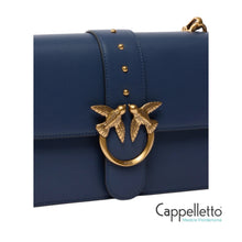 Carica l'immagine nel visualizzatore di Gallery, LOVE ONE CLASSIC Vitello Blu Indaco/Gold