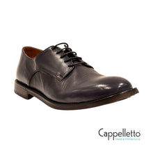 Carica l'immagine nel visualizzatore di Gallery, Derby Uomo in Pelle Nuvola Blu Navy BT1