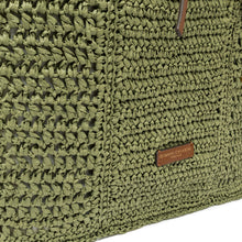 Carica l'immagine nel visualizzatore di Gallery, NEFELI Shopper in Paglia Crochet Taiga