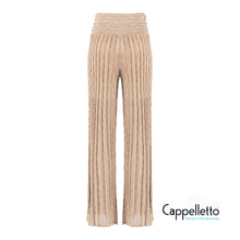 Carica l'immagine nel visualizzatore di Gallery, YOVA Pantalone in Maglia Oro