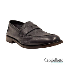 Carica l'immagine nel visualizzatore di Gallery, Mocassino Uomo in Cervo Blu Navy AD1