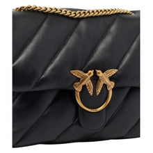 Carica l'immagine nel visualizzatore di Gallery, LOVE PUFF BIG Sheep Nappa Nero/Gold