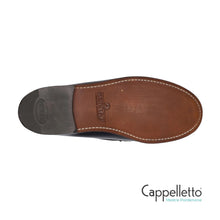 Carica l'immagine nel visualizzatore di Gallery, Classic Dan Mocassino Donna Black and White