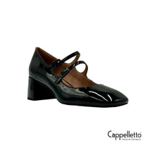 Carica l'immagine nel visualizzatore di Gallery, CARDIFF PUMP 50 Cinturini Vernice Nero