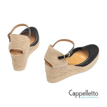 Carica l'immagine nel visualizzatore di Gallery, COREBO Espadrillas Corda Nero