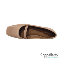 Carica l'immagine nel visualizzatore di Gallery, Ballerina Donna 1826/M Nappa Beige