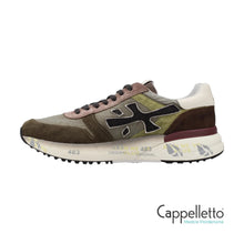 Carica l'immagine nel visualizzatore di Gallery, MICK Sneaker Uomo Military Green/Brown 7717