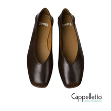 Carica l'immagine nel visualizzatore di Gallery, CASIMYRA Ballerine da Donna in Pelle Ebano