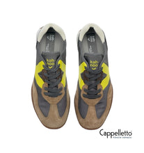 Carica l'immagine nel visualizzatore di Gallery, Sneaker Uomo 9718 White/Dk.Grey