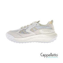 Carica l'immagine nel visualizzatore di Gallery, CLUB ACT 2 W Sneaker Donna Suede/Mesh Sand-White