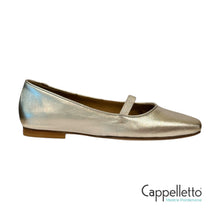 Carica l'immagine nel visualizzatore di Gallery, Ballerina Donna 1826/M Laminato Argento