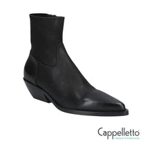 Carica l'immagine nel visualizzatore di Gallery, SHILA Texano Pelle Nera E4519
