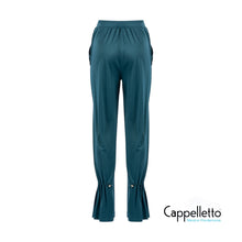 Carica l'immagine nel visualizzatore di Gallery, ERIKA Pantalone Cargo Jersey Lucido Oceano