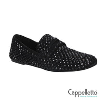 Carica l'immagine nel visualizzatore di Gallery, ELISE Mocassino Strass Nero