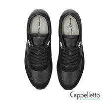 Carica l'immagine nel visualizzatore di Gallery, BLVILLE Uomo Veau Daim Nero VD09