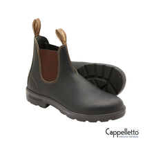 Carica l'immagine nel visualizzatore di Gallery, Blundstone 500 Pelle Marrone Elastico Marrone