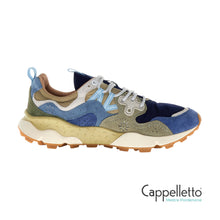 Carica l'immagine nel visualizzatore di Gallery, YAMANO 3 Sneaker Uomo Suede/Nylon Navy-Blu-Kaki