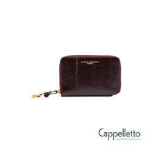 Carica l'immagine nel visualizzatore di Gallery, WALLET EEL 6008 Stampa Anguilla Antique Ruby